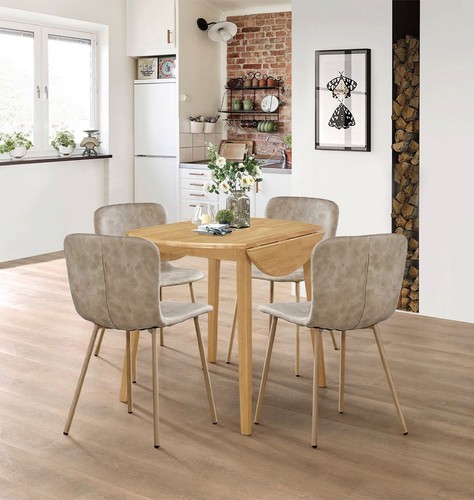 Dining set drop - set,, round