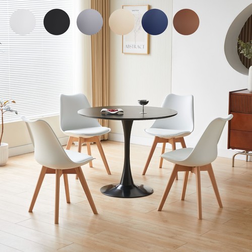 Round dining table - dining,
