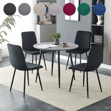 Round Dining Table and 4