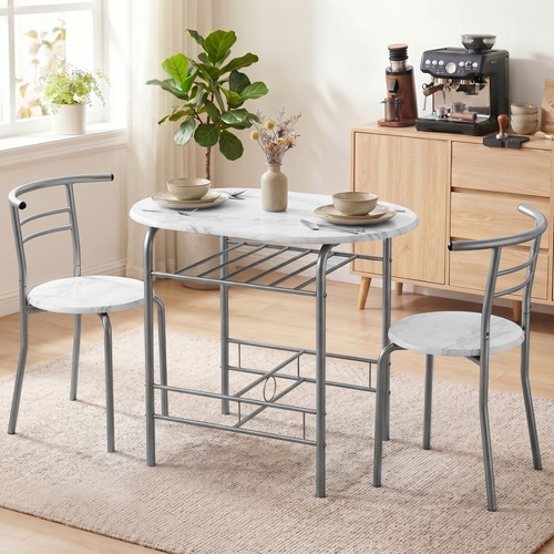 Small table and chairs - table,