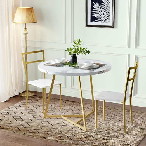 Pcs round dining table 2 - 3,