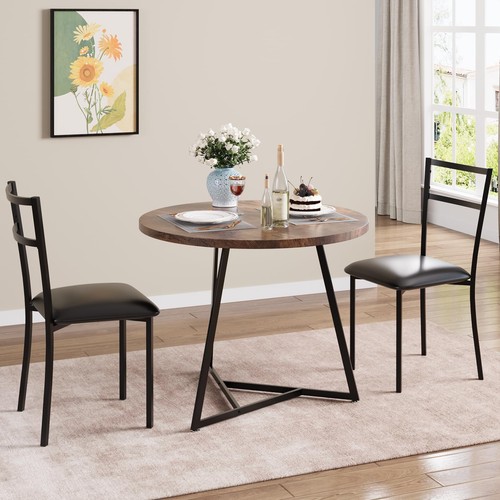Pcs round dining - 3,