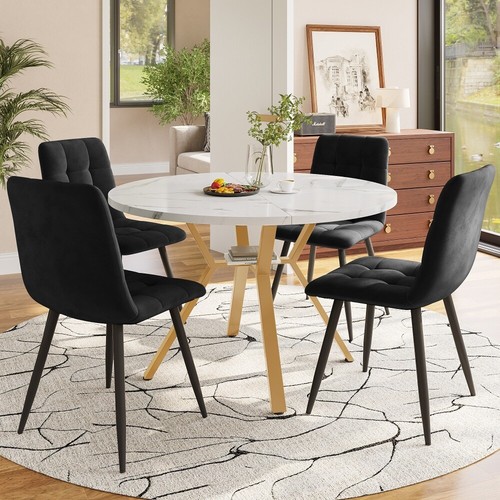 Round kitchen dining table - kitchen,