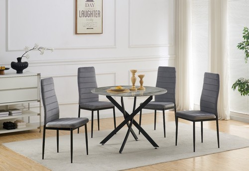 Dining table set - table, 100