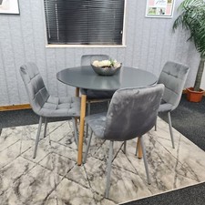 Dining Table Set Of 4 Round