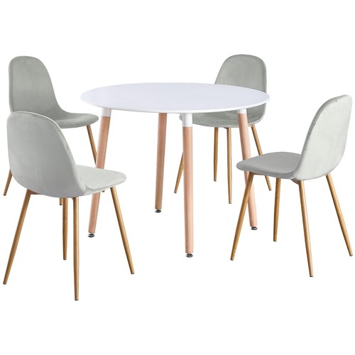 Round seat white - 4,
